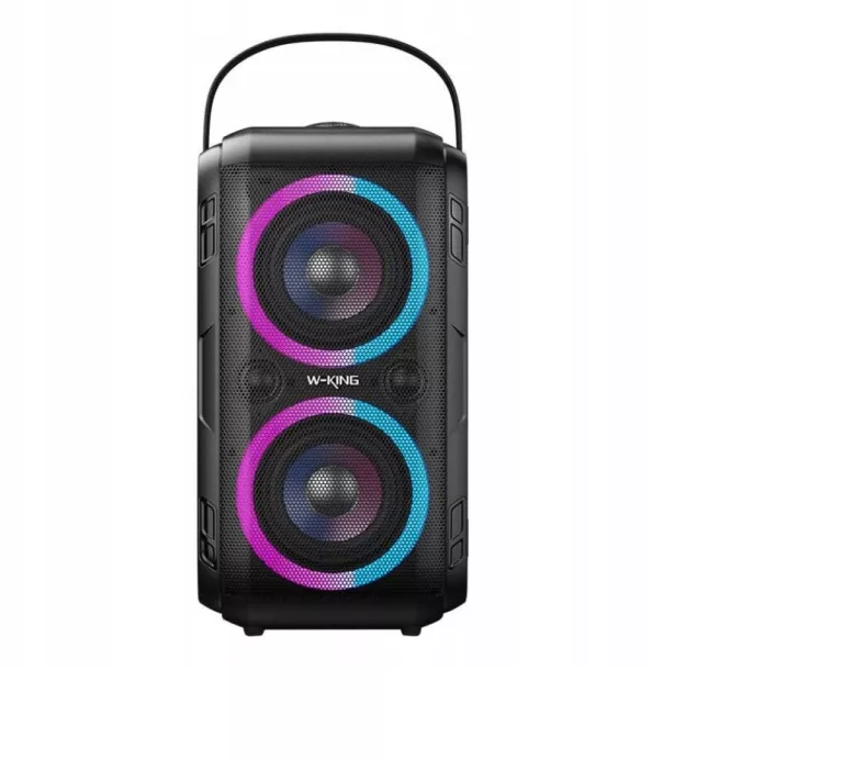GŁOŚNIK PRZENOŚNY W-KING T9-2 BLACK CZARNY 80 W XD373