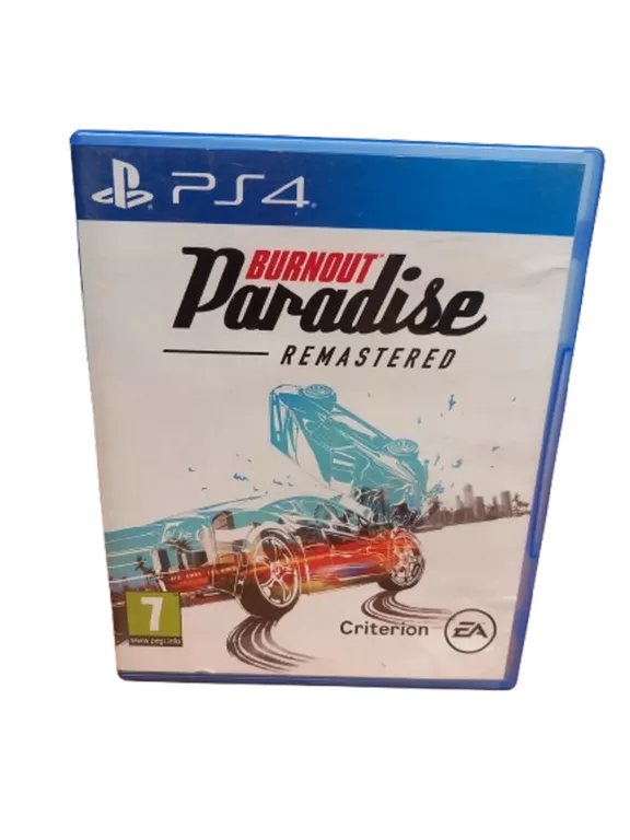 GRA PS4 BURNOUT PARADISE REMASTERED