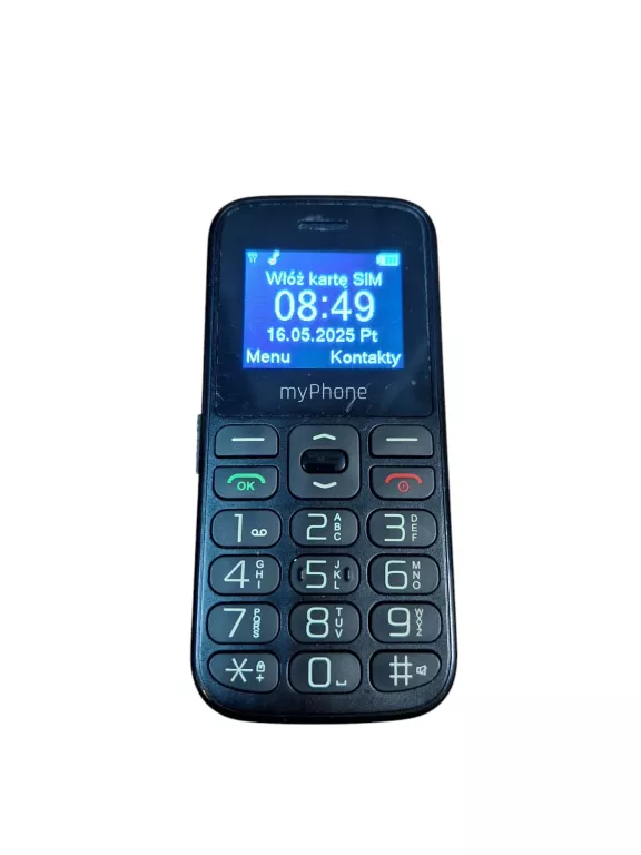 TELEFON KOMÓRKOWY MYPHONE HALO A+ 48 MB / 128 MB 4G (LTE) CZARNY