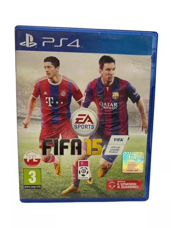 GRA PS4 FIFA 15 DUBBING PL