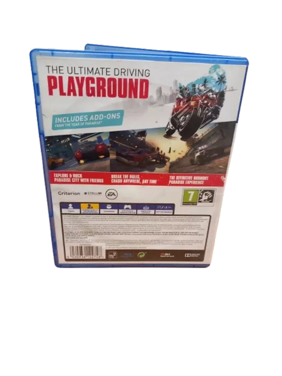 GRA PS4 BURNOUT PARADISE REMASTERED