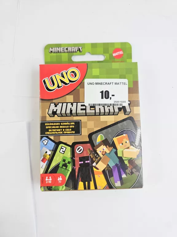 UNO MINECRAFT MATTEL