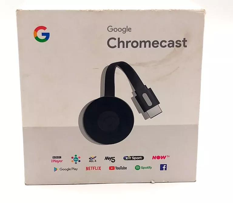 ODTWARZACZ MULTIMEDIALNY GOOGLE CHROMECAST HD 1080P TV