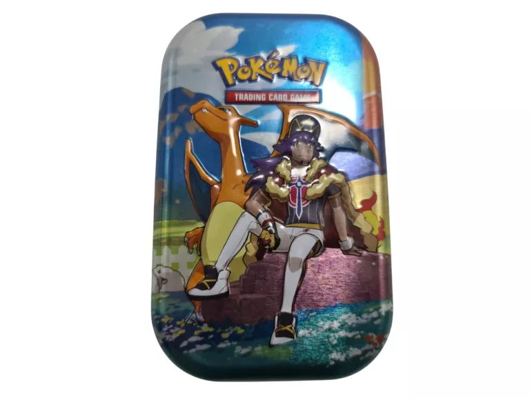 ZESTAW KART POKEMON CROWN ZENITH: LEON & CHARIZARD MINI TIN