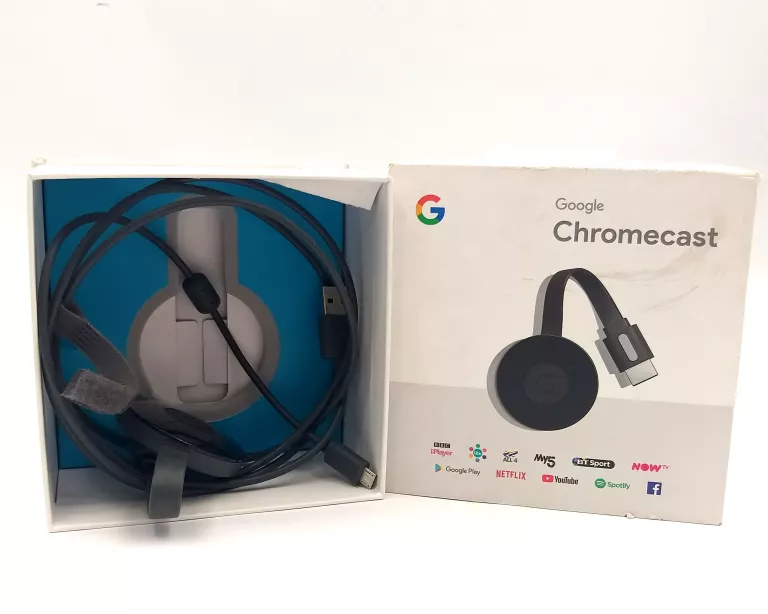 ODTWARZACZ MULTIMEDIALNY GOOGLE CHROMECAST HD 1080P TV