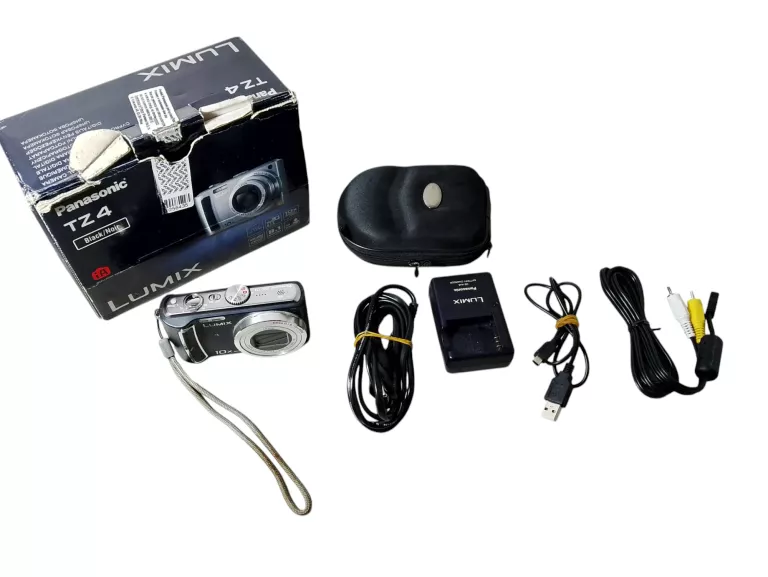 APARAT CYFROWY PANASONIC LUMIX DMC-TZ4 KOMPLET