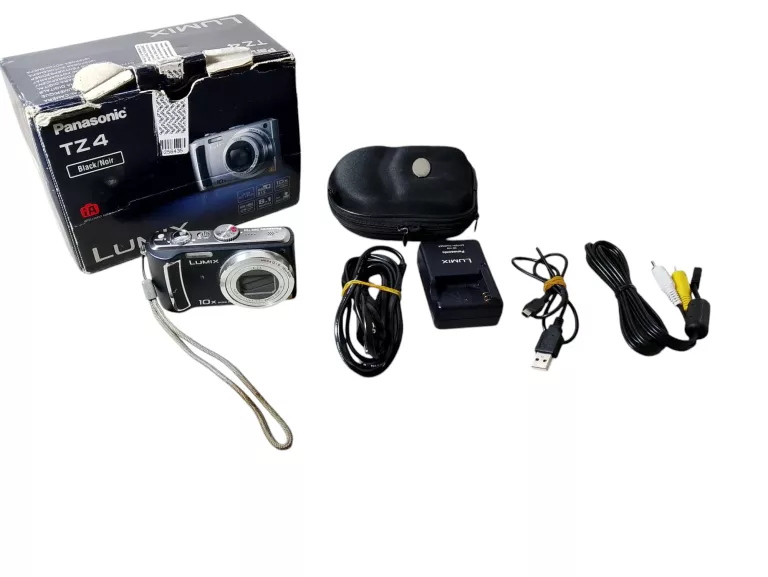 APARAT CYFROWY PANASONIC LUMIX DMC-TZ4 KOMPLET
