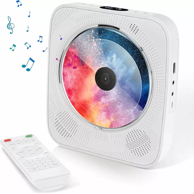 ODTWARZACZ CD/BT/AUX/FM PRZENOŚNY BIAŁY
