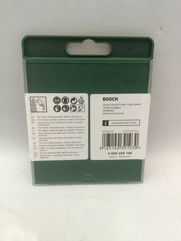 BOSCH ZESTAW BRZESZCZOTÓW DREWNO METAL TYP T 10 SZT