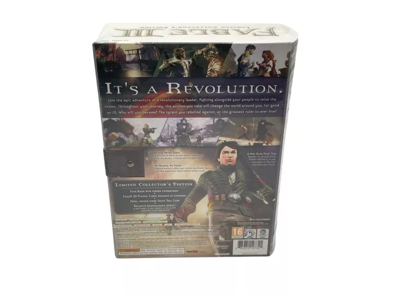 GRA FABLE III COLLECTOR'S EDITION XBOX 360 - ZAFOLIOWANA!