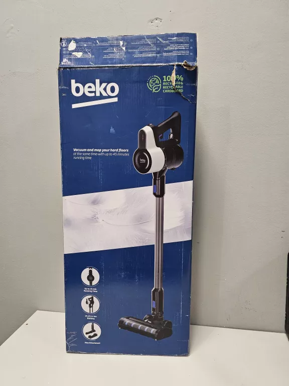 ODKURZACZ PIONOWY BEKO ERGOCLEAN  BEZPRZEWODOWY 2W1