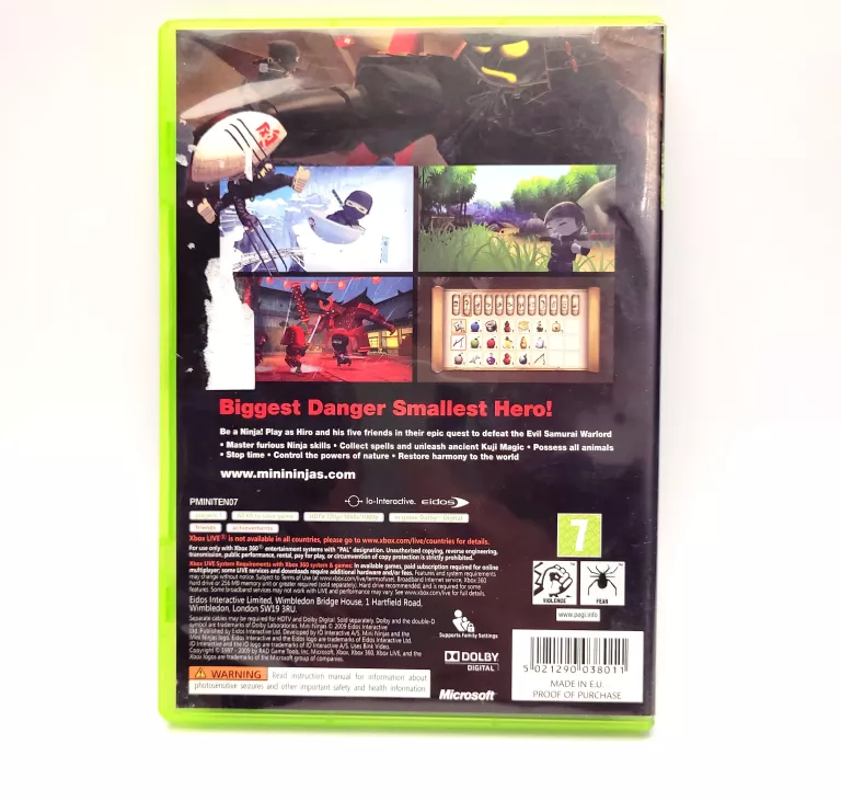 MINI NINJAS XBOX360
