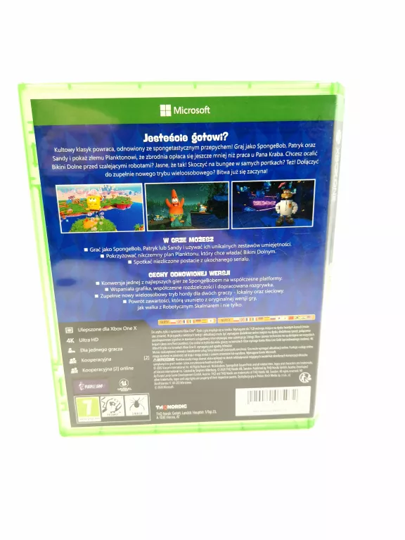 SPONGEBOB SQUAREPANTS: BATTLE FOR BIKINI BOTTOM XBOX ONE
