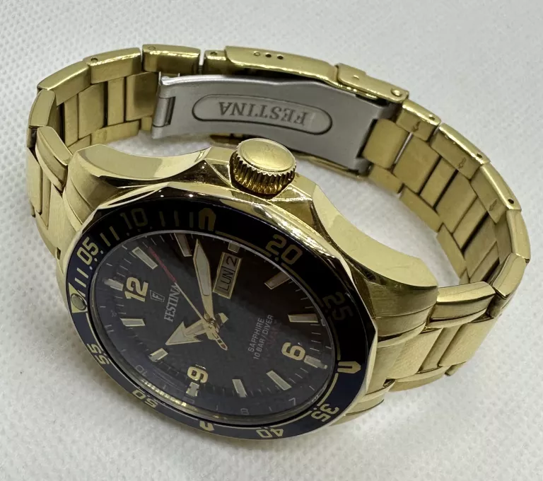 F20479/1 ZEGAREK MĘSKI FESTINA SAPPHIRE AUTOMATIC DAY DATE DIVER