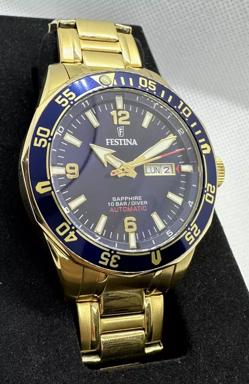 F20479/1 ZEGAREK MĘSKI FESTINA SAPPHIRE AUTOMATIC DAY DATE DIVER
