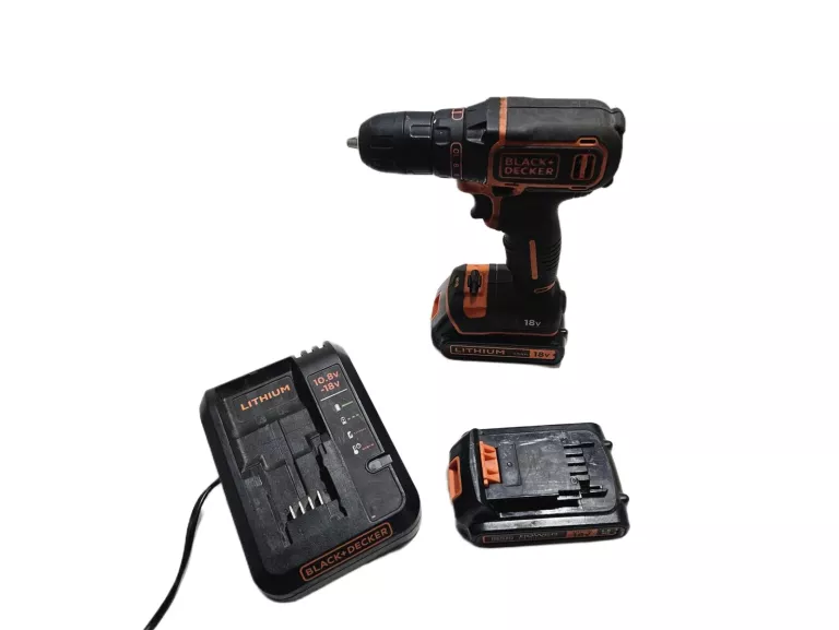 WKRĘTARKA BLACK DECKER BDCDC18 18V + 2X 1,5 AH