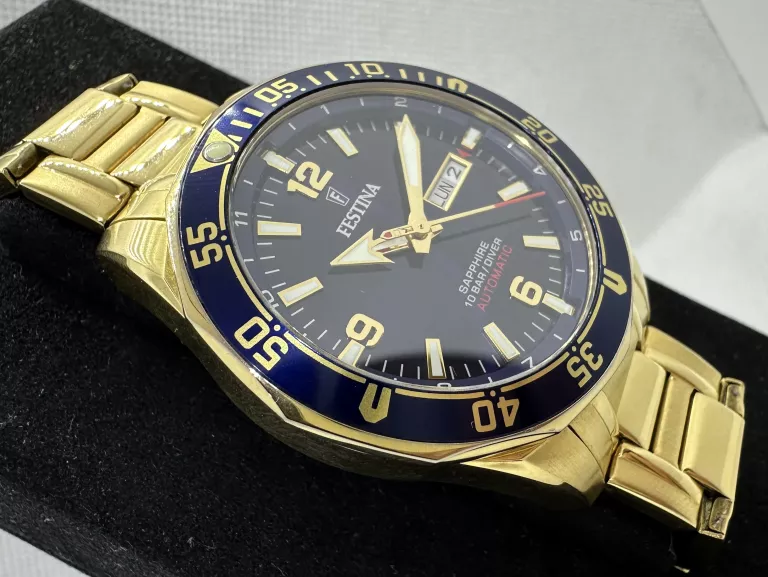 F20479/1 ZEGAREK MĘSKI FESTINA SAPPHIRE AUTOMATIC DAY DATE DIVER