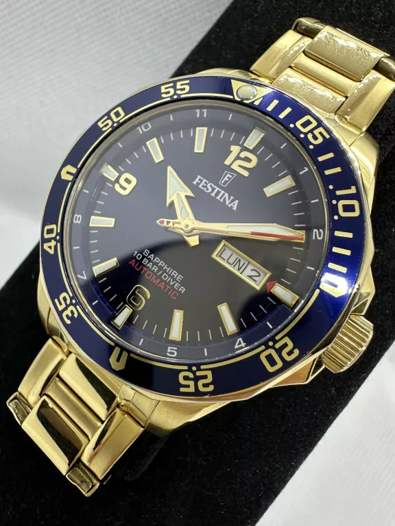 F20479/1 ZEGAREK MĘSKI FESTINA SAPPHIRE AUTOMATIC DAY DATE DIVER