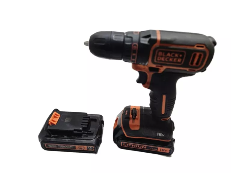 WKRĘTARKA BLACK DECKER BDCDC18 18V + 2X 1,5 AH