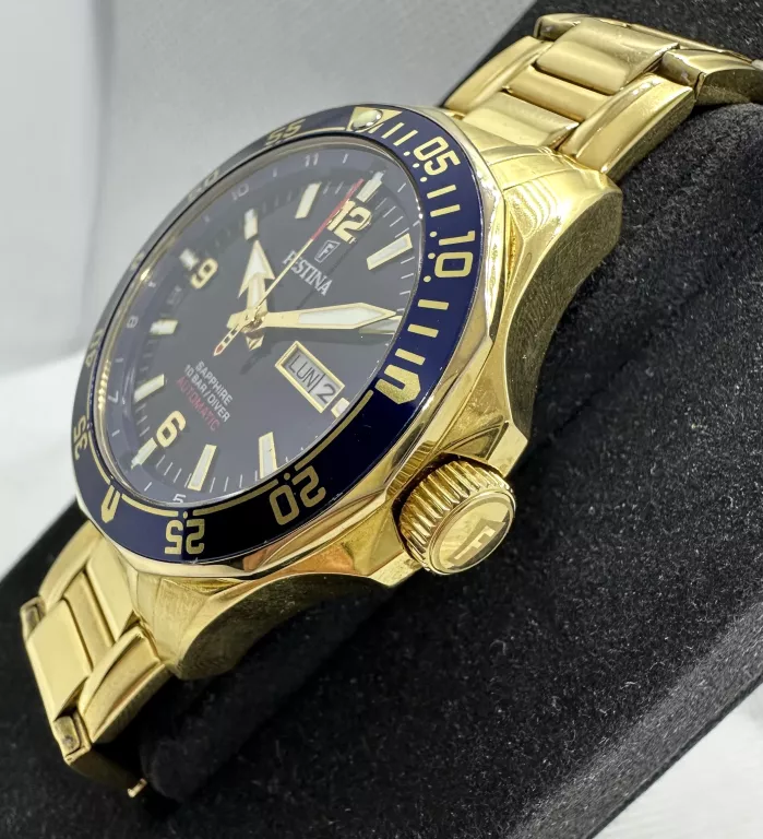 F20479/1 ZEGAREK MĘSKI FESTINA SAPPHIRE AUTOMATIC DAY DATE DIVER