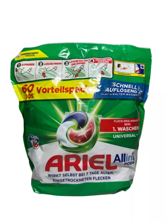 ARIEL KAPSUŁKI DO PRANIA UNIVERSAL 60SZT
