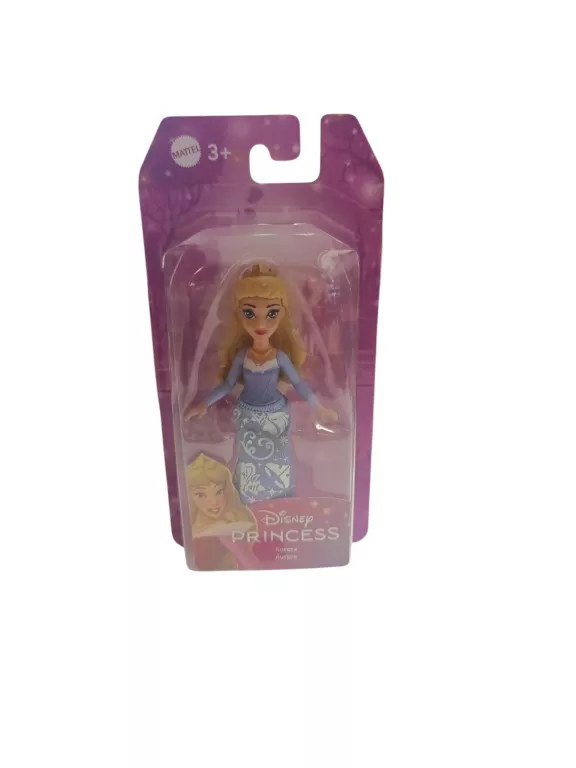 DISNEY PRINCESS MINI LALKA ŚPIĄCA KRÓLEWNA AURORA HLW76
