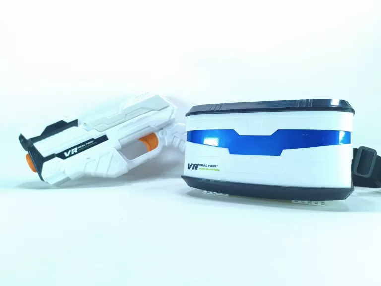 GRA INTERAKTYWNA GOGLE VR REAL FEEL ALIEN BLASTERS Z PISTOLETEM