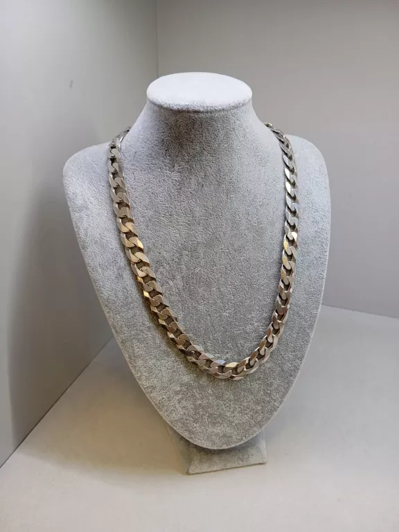 SREBRNY MĘSKI ŁAŃCUSZEK 925