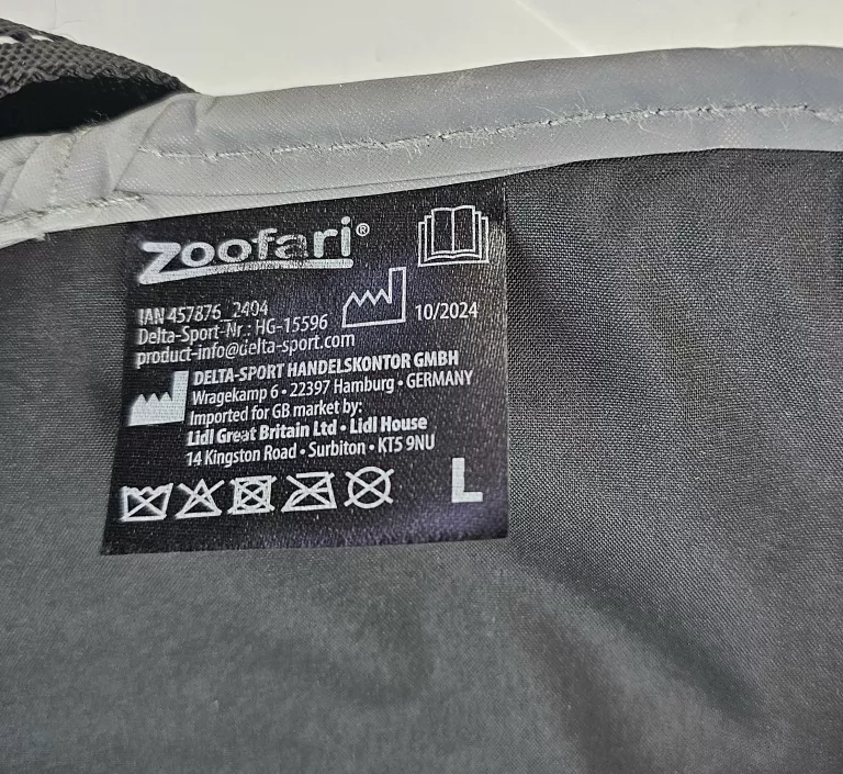 SZELKI DLA PSA ZOOFARI SECURITY L