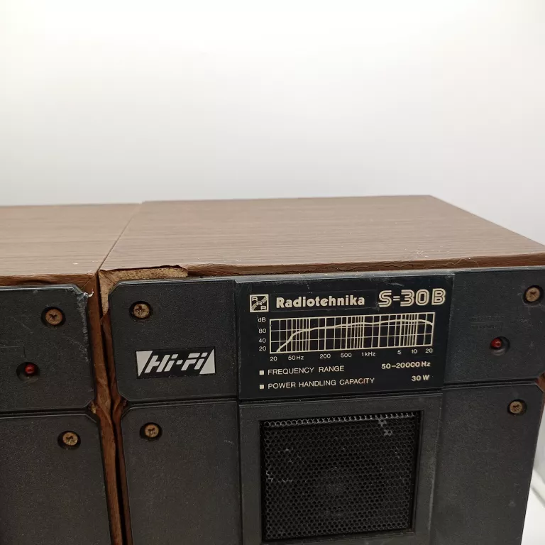 GŁOŚNIKI RADIOTECHNIKA S-30B
