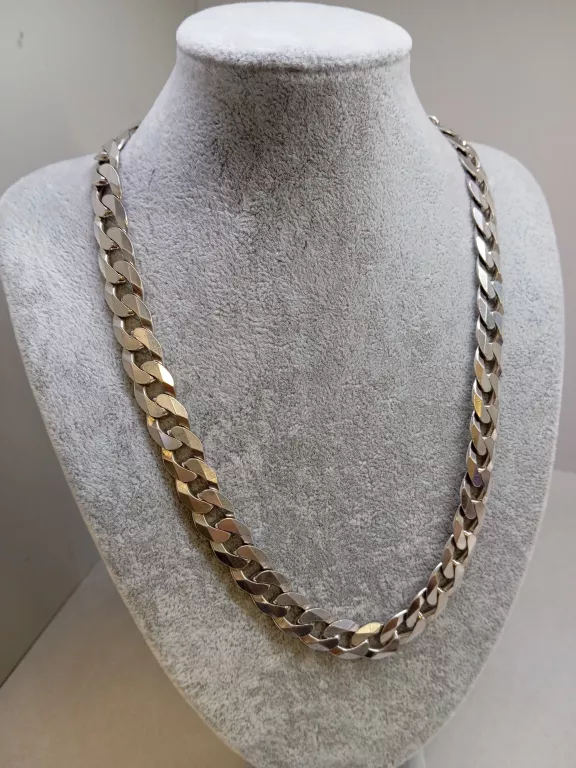 SREBRNY MĘSKI ŁAŃCUSZEK 925