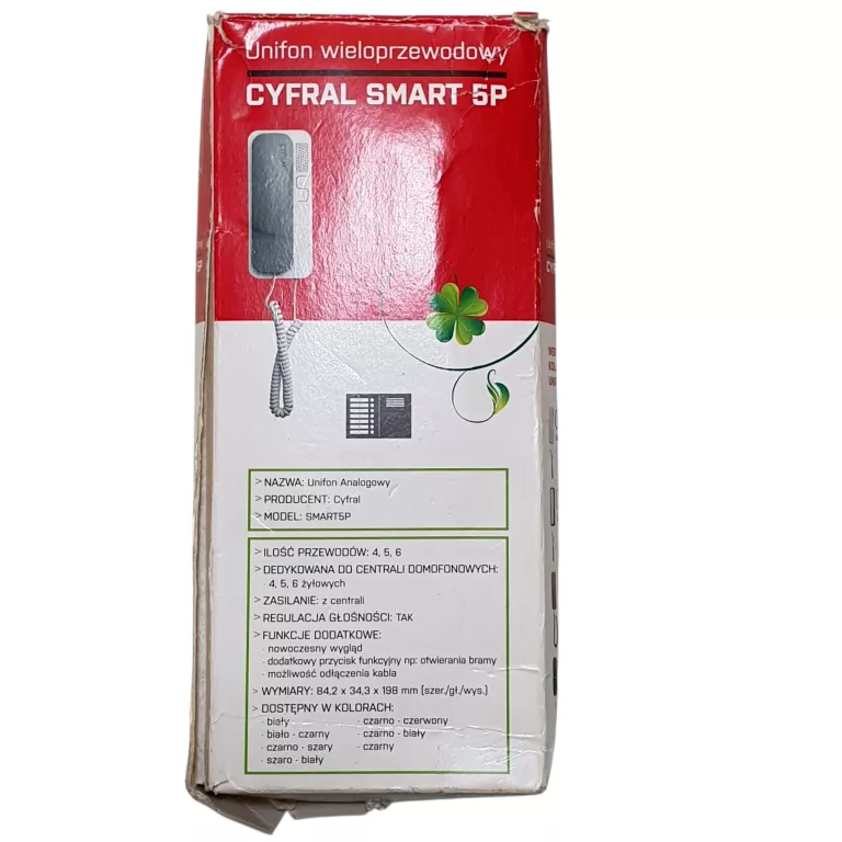 UNIFON CYFRAL SMART 5P BIAŁY4,5,6 ŻYŁ ANALOGOWY
