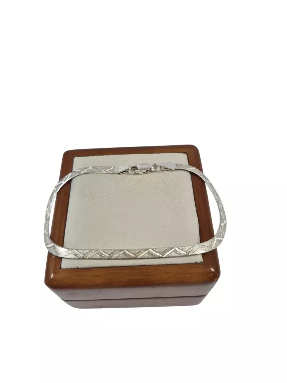 PIĘKNA SREBRNA BRANSOLETKA 925 3,03G 18CM