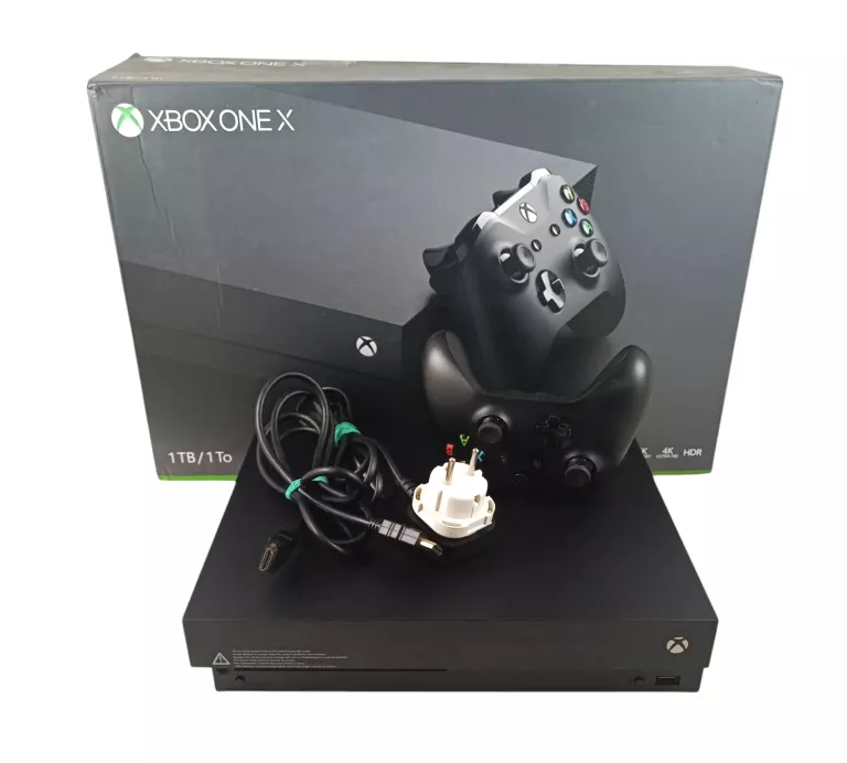 KONSOLA XBOX ONE X 1TB PAD PUDEŁKO