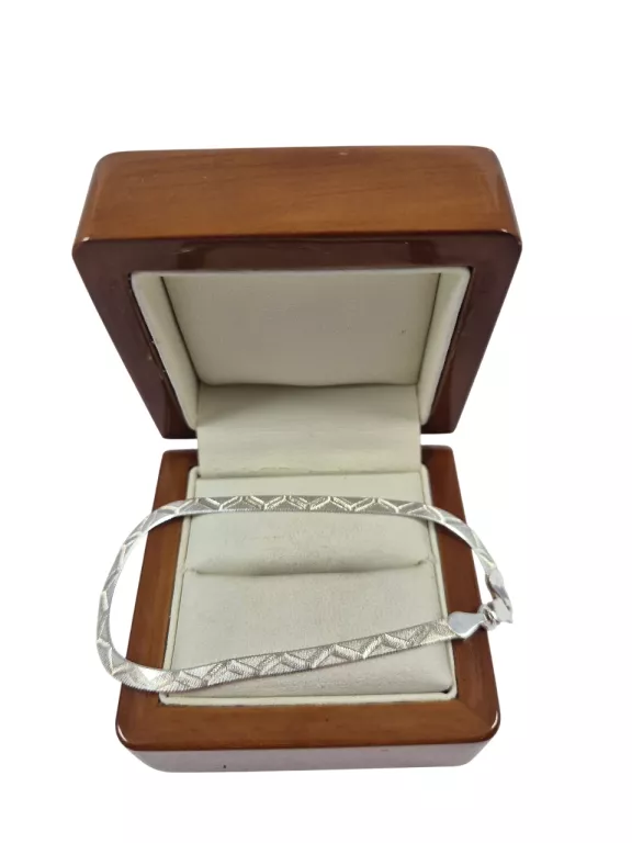 PIĘKNA SREBRNA BRANSOLETKA 925 3,03G 18CM