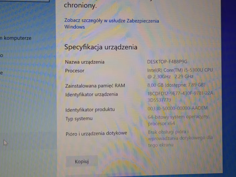 LAPTOP DELL LATITUDE E5450 Ł I5 8/128GB
