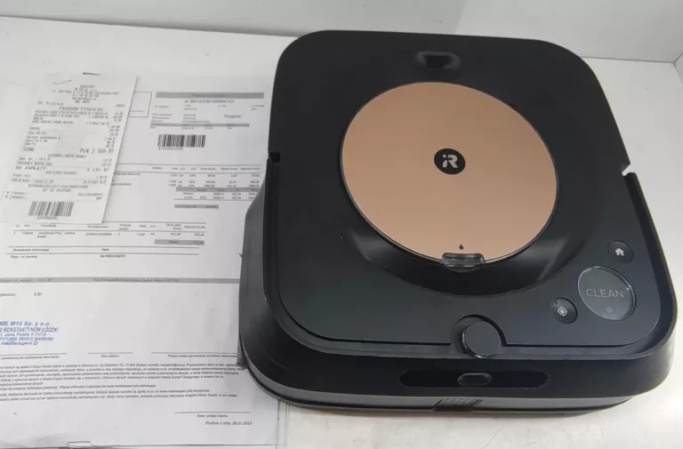 ROBOT MOPUJĄCY IROBOT BRAAVA JET M6 CZARNY - GWARANCJA PLUS