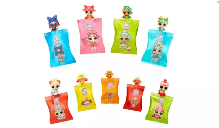 LALKA LOL SURPRISE LOVES MINI SWEETS X HARIBO ZESTAW IMPREZOWY/ NA PREZENT