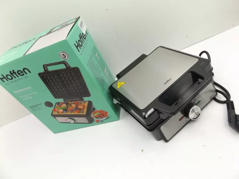 MOCNA GOFROWNICA HOFFEN 1600W WM-4356 DUŻE GOFRY