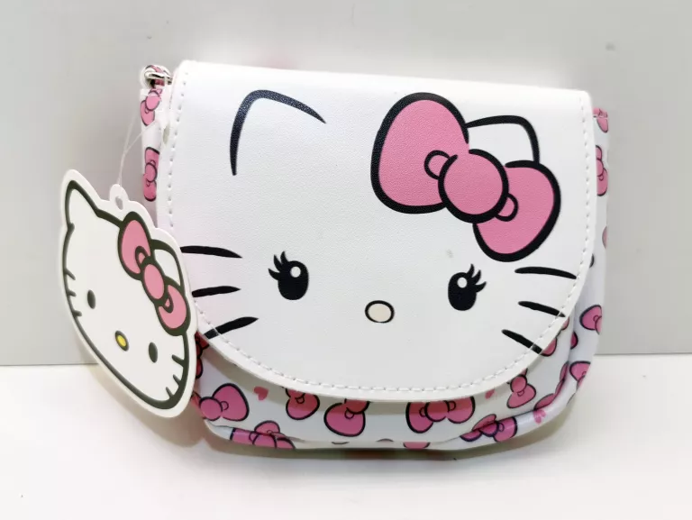 TOREBKA HELLO KITTY. RÓZOWO BIAŁA DLA DZIEWCZYNKI!