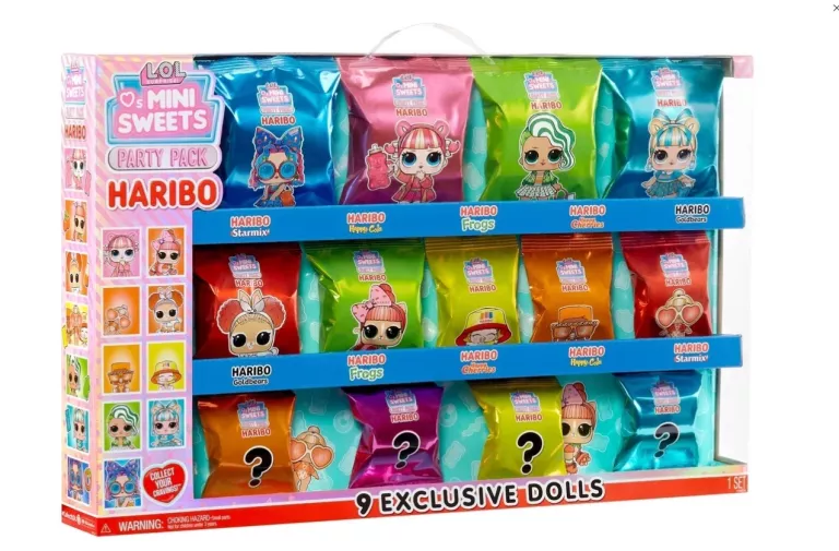 LALKA LOL SURPRISE LOVES MINI SWEETS X HARIBO ZESTAW IMPREZOWY/ NA PREZENT