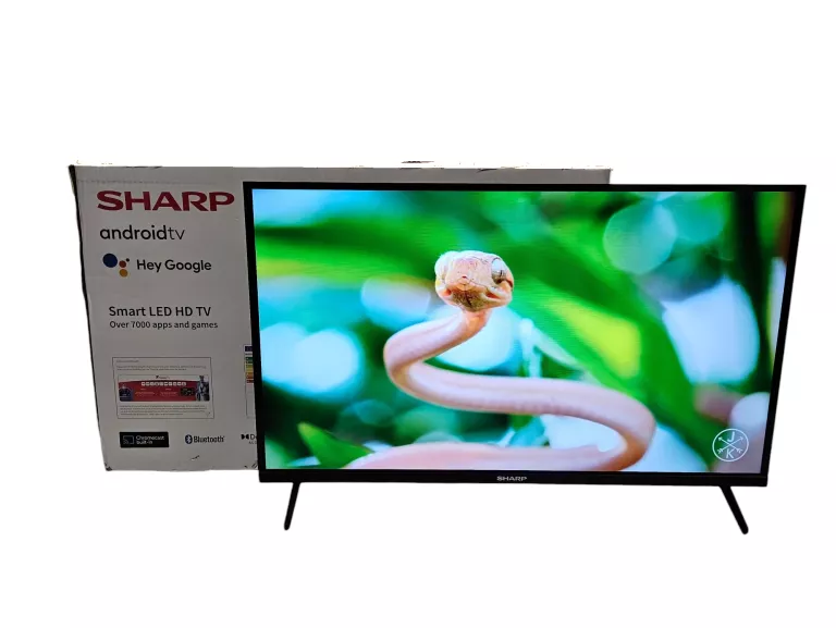 TELEWIZOR SHARP 32FH7EA 32" LED ANDROID TV | DVB-T2 | HD READY | GW!