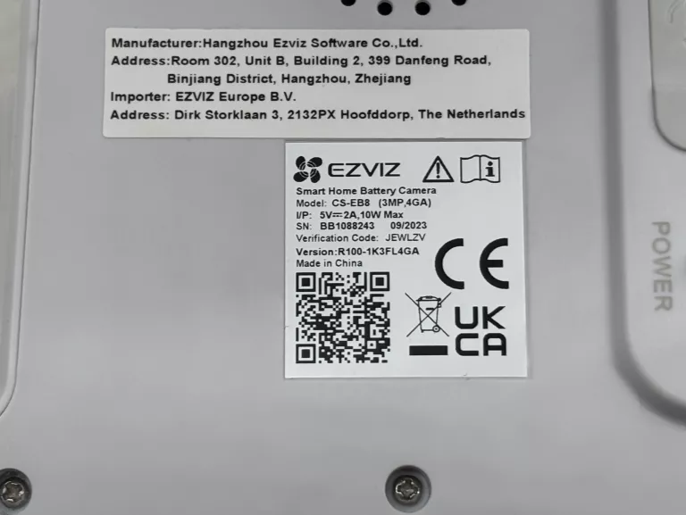 KAMERA ZEWNĘTRZNA EZVIZ EB8 4G LTE + PANEL SOLARNY