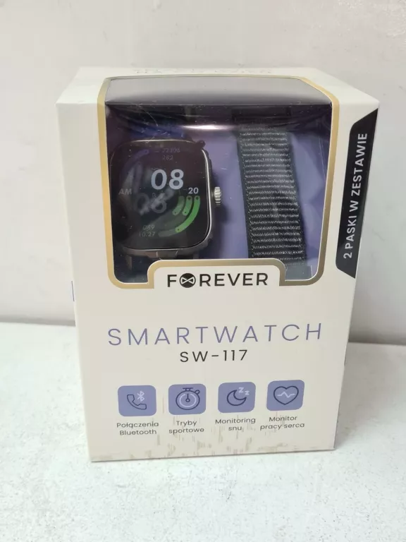SMARTWATCH FOREVER SW-117 NIEBIESKI KOMPLET