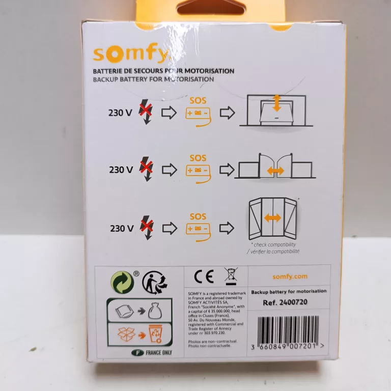 AKUMULATOR -BATERIA SOMFY