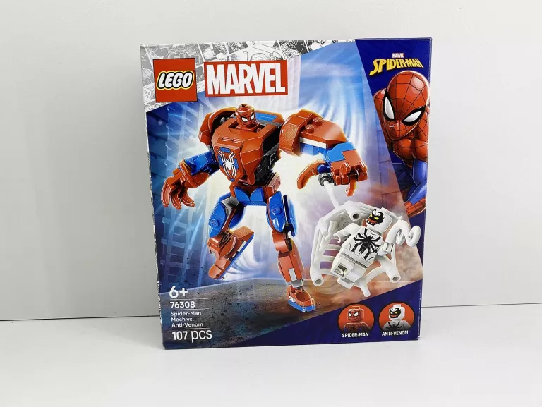 LEGO SUPER HEROES 76308 MECH SPIDER-MAN KONTRA ANTY-VENOM