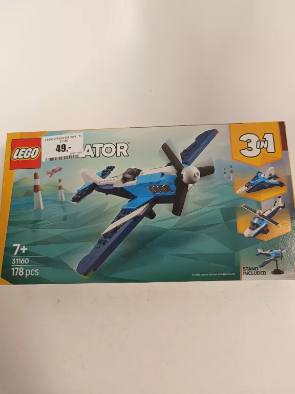 LEGO CREATOR 3W1 7+ 31160