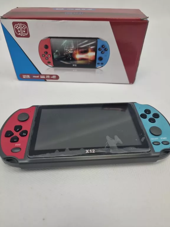 KONSOLA PRZENOŚNA X12 DO 1000+ GIER RETRO MINI 8GB GRA TV 5,1" PL MENU