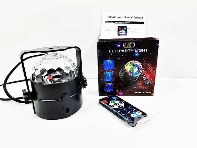 LED PARTY LIGHT / PROJEKTOR LED NA IMPREZĘ! + PILOT