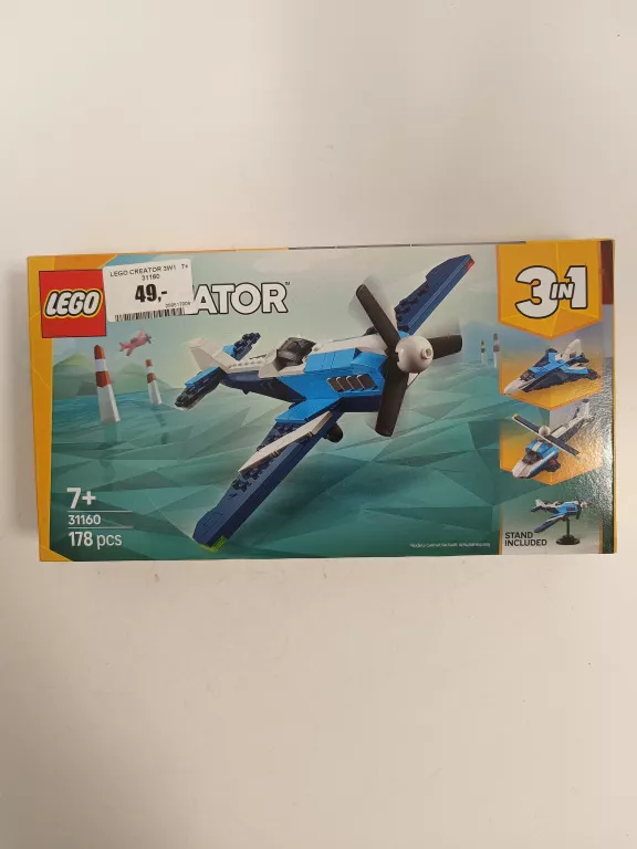LEGO CREATOR 3W1 7+ 31160